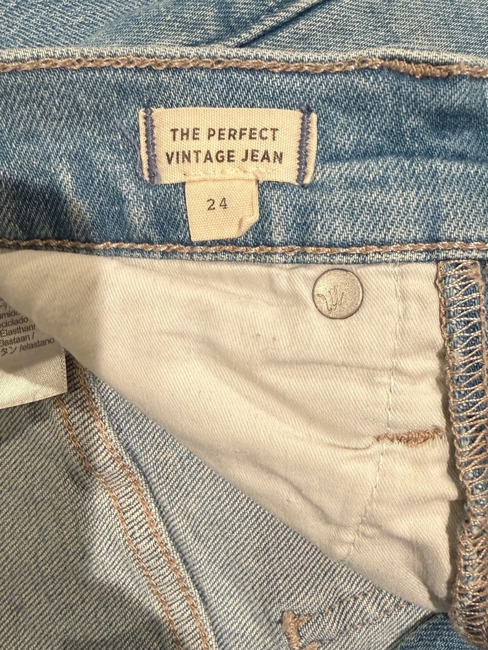 Madewell Light Wash High-Rise Skinny Jeans - Picture 5 of 5